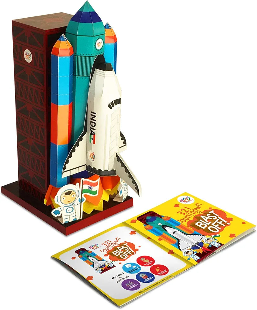 Genius Box Educational Toy for 5+ Year Age: Planes and Rockets DIY, Activity Kit, Learning Kit, Educational Kit, STEM Toy