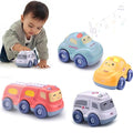 Kidology Push & Go Baby Car Toy Set Friction Powered