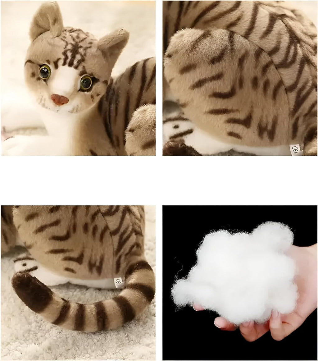 Tickles Cute Cat Soft Stuffed Plush Animal Toy for Kids 21 Cm