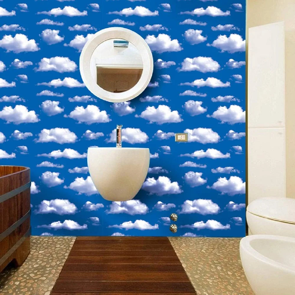 Jaamso Royals New Sky Design Peel and Stick Self Adhesive Wallpaper 9