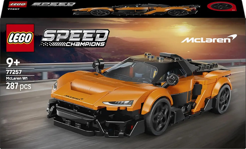 Lego Speed Champions McLaren W1 The Real Supercar with 1 Minifigure - Race Car - 77257
