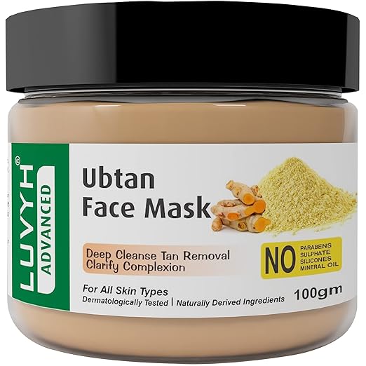 Luvyh Ubtan Face Pack Mask for Fairness - 100 gms