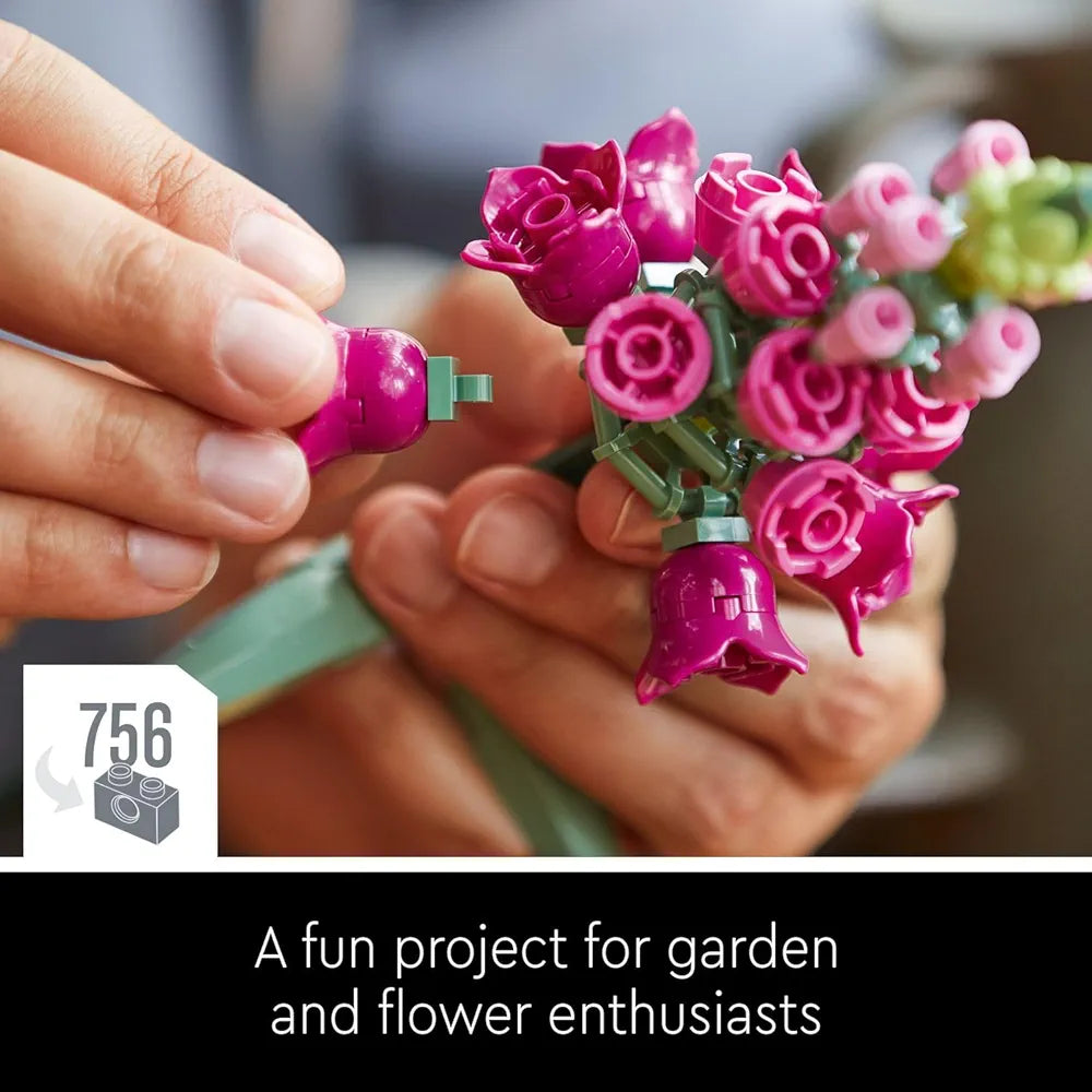 Lego Flower Bouquet 10280 Building Kit A Unique Flower Bouquet Gift and Creative Project for Adults