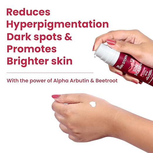 The Skin Story Glowing Sunscreen SPF 30 PA++ - 40 gms