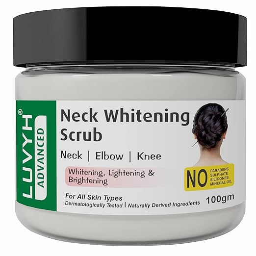 Luvyh Neck-Elbow & Knee-Feet Brightening Scrub - 100 gms