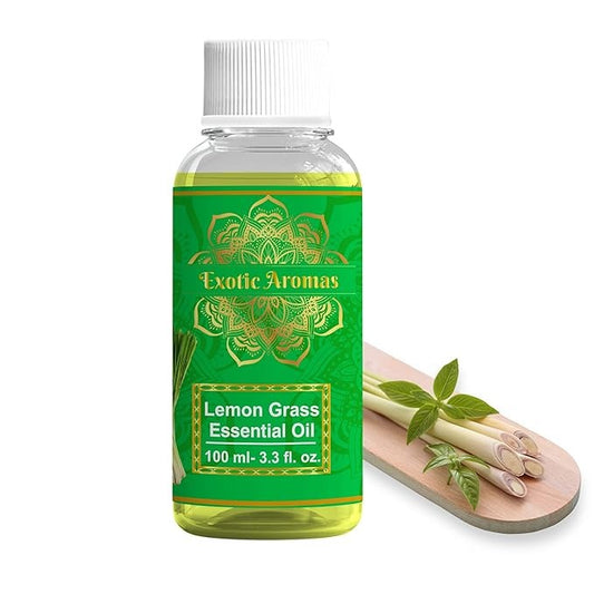 Exotic Aromas Lemongrass Essential Oil - 100 ml