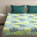 Wakefit Bedsheet for Queen Size Bedsheet for Queen Size Bed 2 Pillow Covers Elastic Fitted