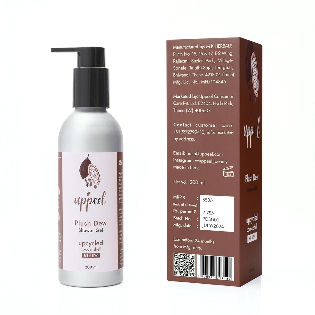 Uppeel Cocoa Plush Dew Shower Gel - 200 ml
