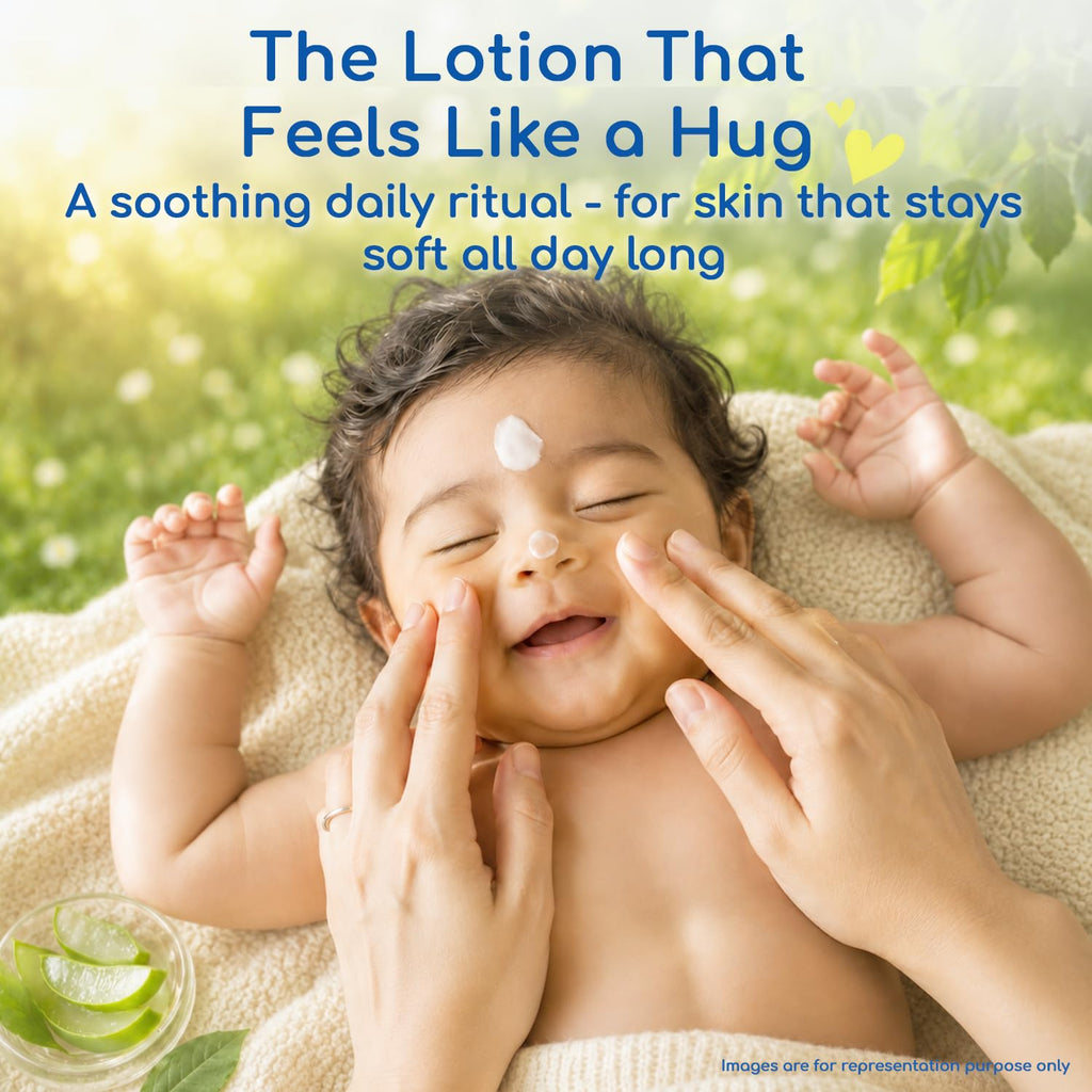 Little's Organix Nourishing Baby Lotion 400 ml | pH 5.5 | with Aloe Vera & Allantoin | Long-Lasting Moisturisation | Dermatologically Tested | Non-Sticky and Light | No Parabens, No Phthalates