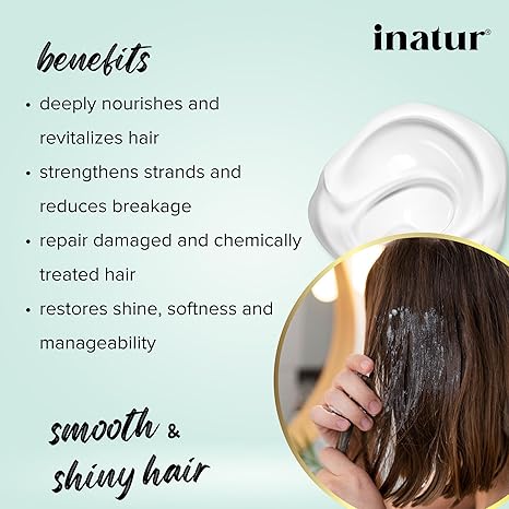 Inatur Strengthening Keratin Hair Mask - 200 gms