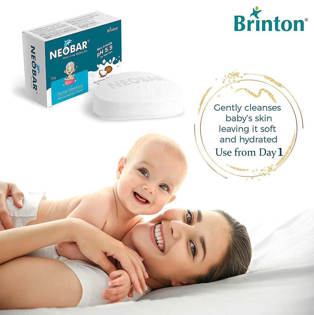 Brinton Neobar Baby Soap Pack of 2 - 75 gms