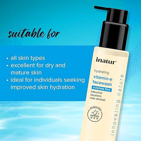 Inatur Vitamin E Face Wash - 100 ml