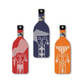 Artvibes Tribal Warli Art Wooden Wall Hanging for Home Decor | Set of 3