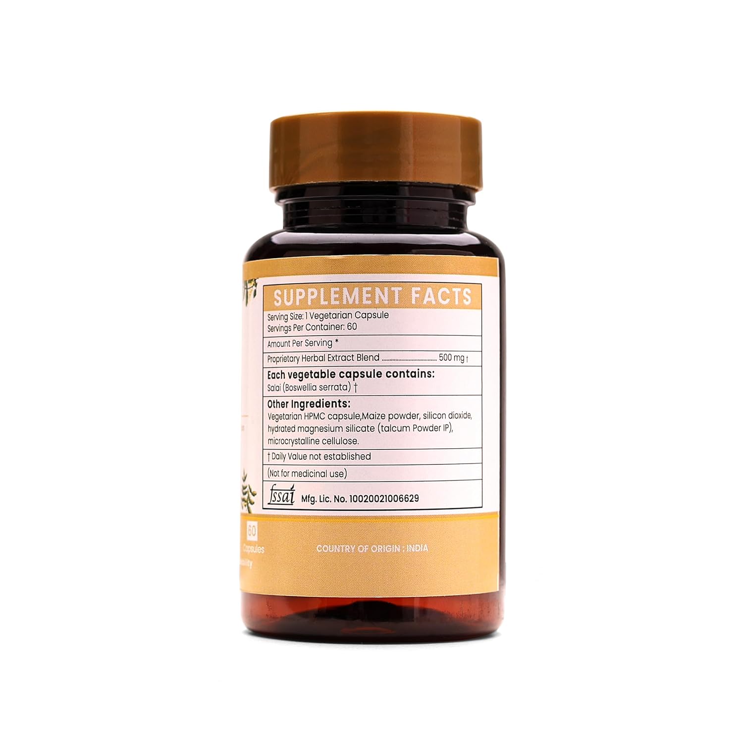 Ayurleaf Herbals Salai Capsule | 60 Caps | Pack of 2