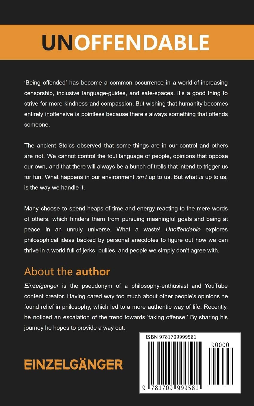 Unoffendable ( Paperback ) unavailable