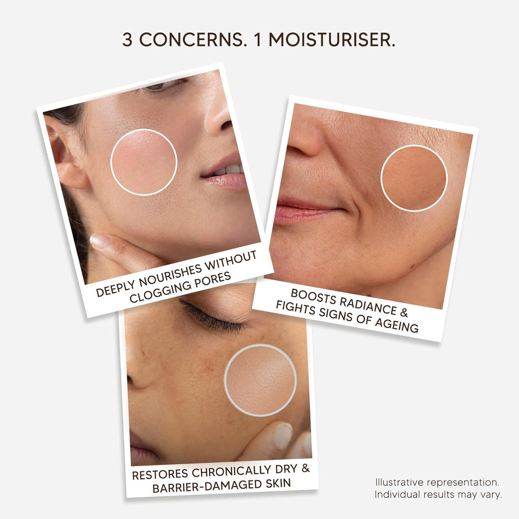Soyaang Pure Centella Nourishing Moisturiser with Ceramides, Squalane, Niacinamide & Ginseng | Deep Repair, Brightening & Anti-Ageing Barrier Cream | For Dry & Sensitive Skin | 50ml