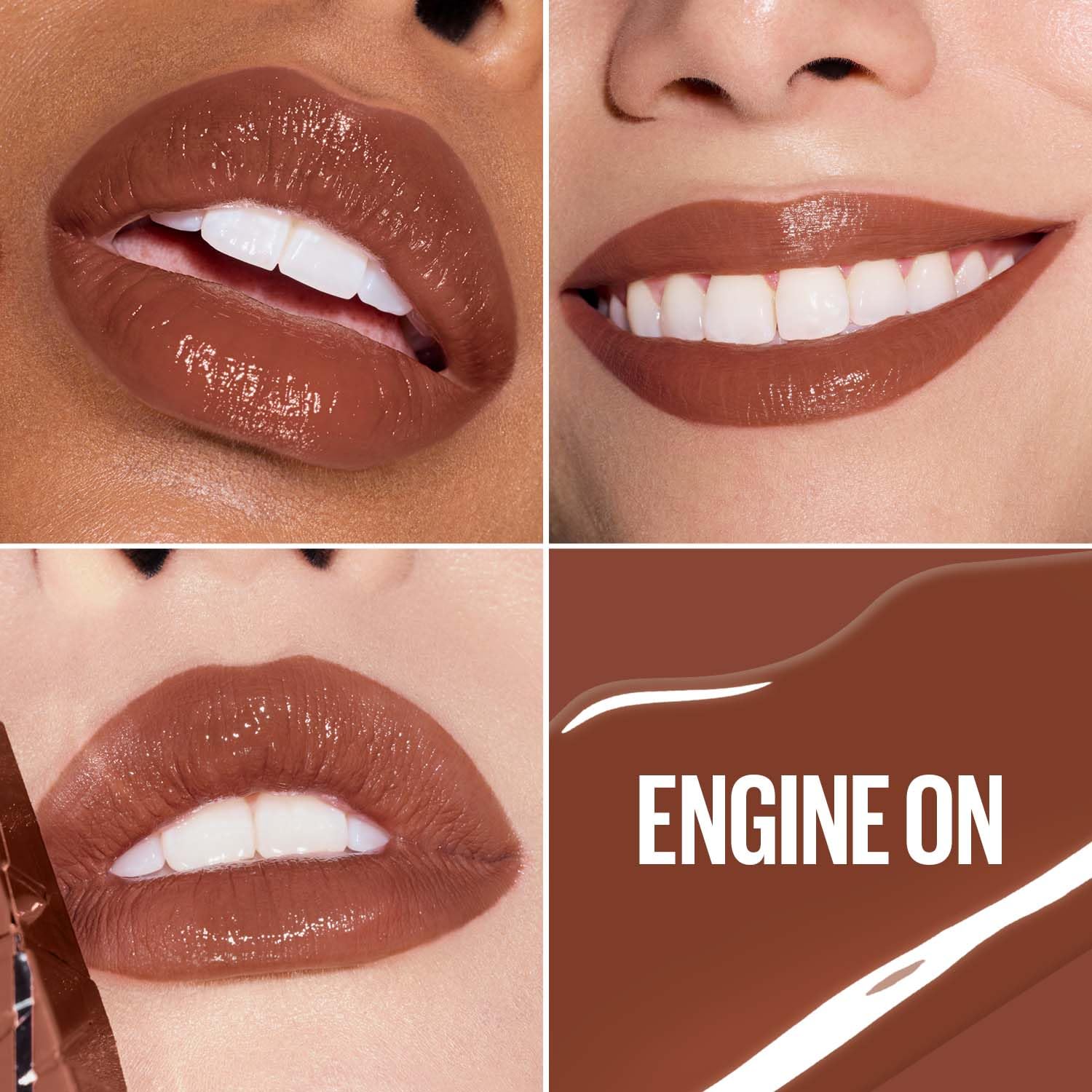 Maybelline Super Stay Vinyl Ink High Shine Racing Liquid Lipstick, Engine | 4.2ml