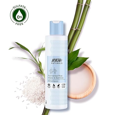 Nykaa Naturals Fermented Rice Water & Bamboo Shampoo - 200 ml