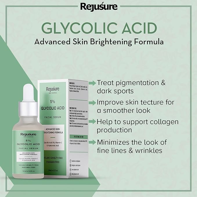 Rejusure Glycolic Acid Serum - 30 Ml