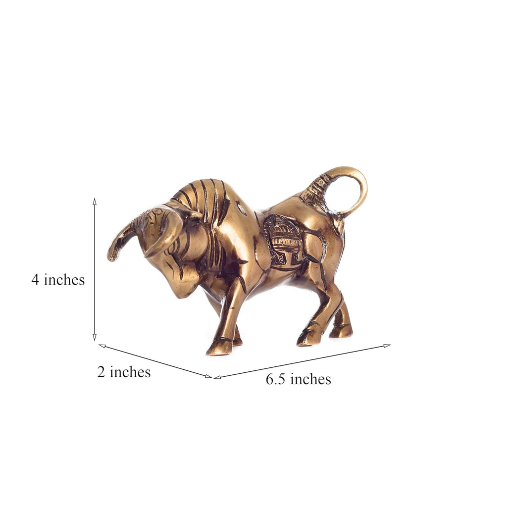 Ecraftindia Brass Kamdhenu Cow Sculpture
