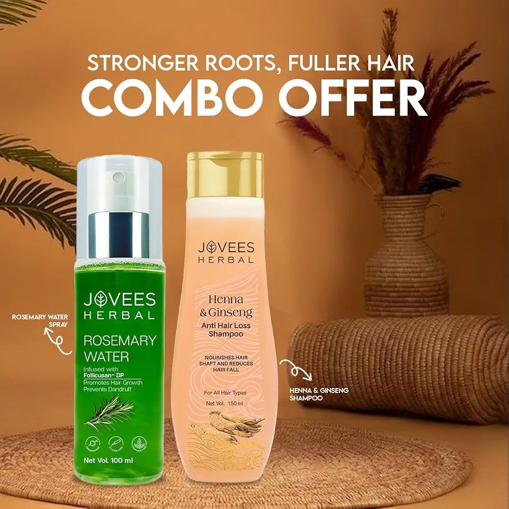 Jovees Herbal Rosemary Water & Anti Hair Loss Shampoo