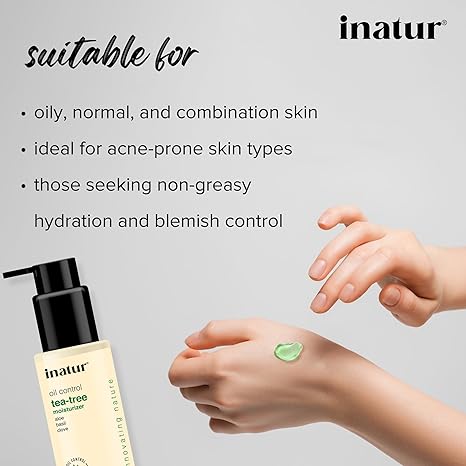 Inatur Oil Control Tea Tree Moisturizer - 50 ml