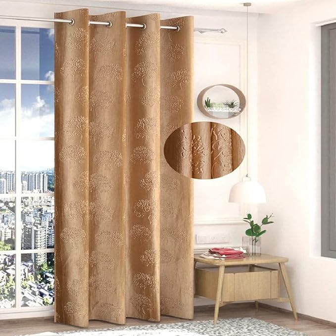 Fresh From Loom Curtains for Door 9 Feet Long Latest Big Window Curtain Premium Polyester Punch Parda