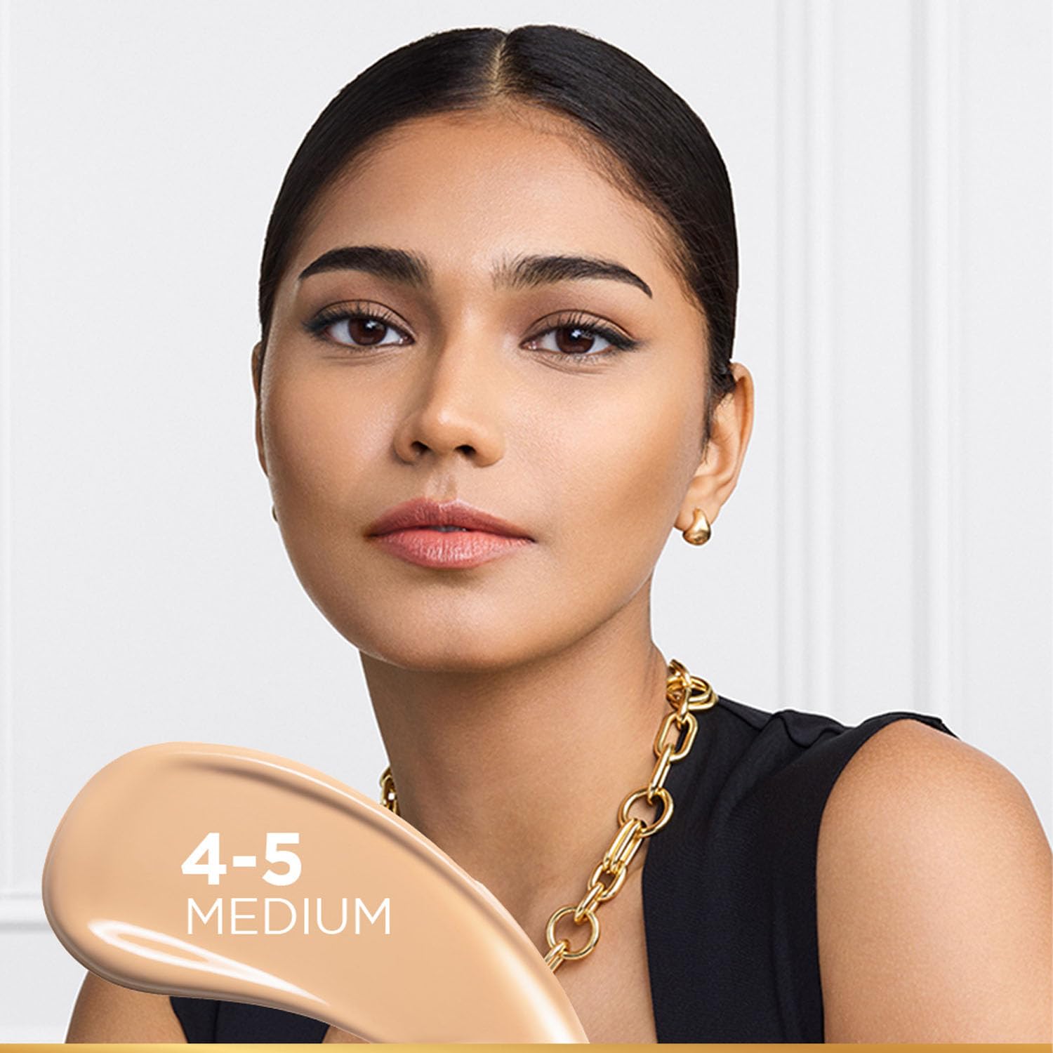 Lâ€™OrÃ©al Paris Infallible 24H Tinted Serum Foundation, Light-weight Coverage, Dewy & Radiant Finish, Transfer-proof, 30ml