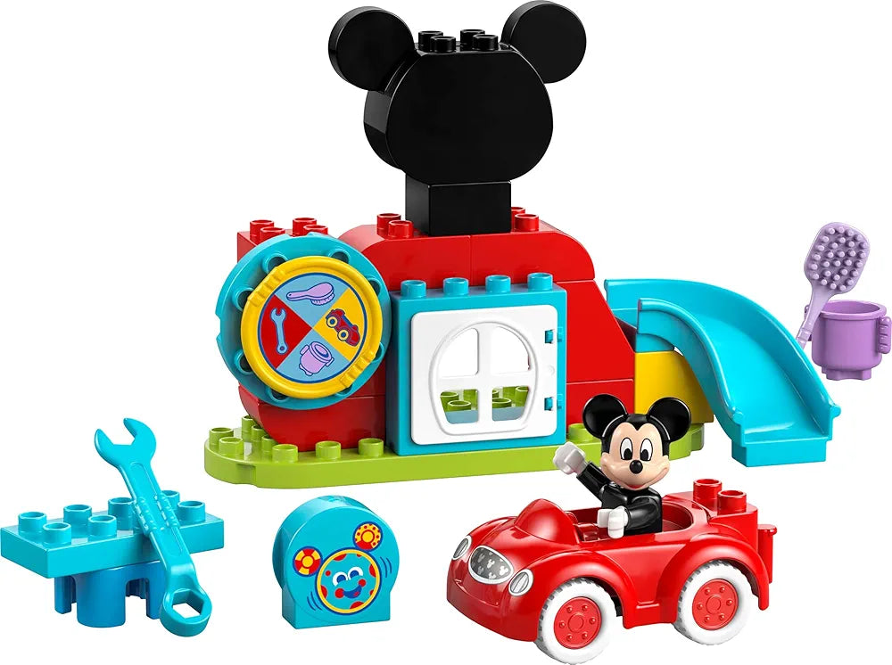 Lego Duplo Disney Mickey Mouse Clubhouse & Car Building Kit 10454 Building Blocks Toys for 2+ Gift for Boys and Girls