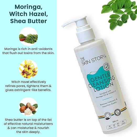 The Skin Story Makeup Remover Gentle Cleansing Lotion Cleanser - 200 ml