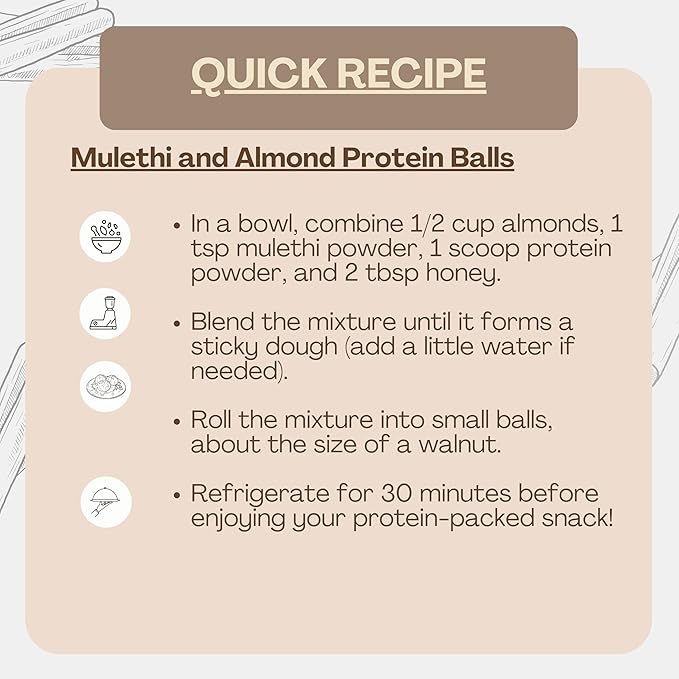 Herbojit Mulethi Powder - 250 Gms