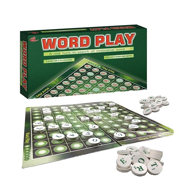 Kids Mandi Wordplay Creative Word Making Educational Board Game Multicolor