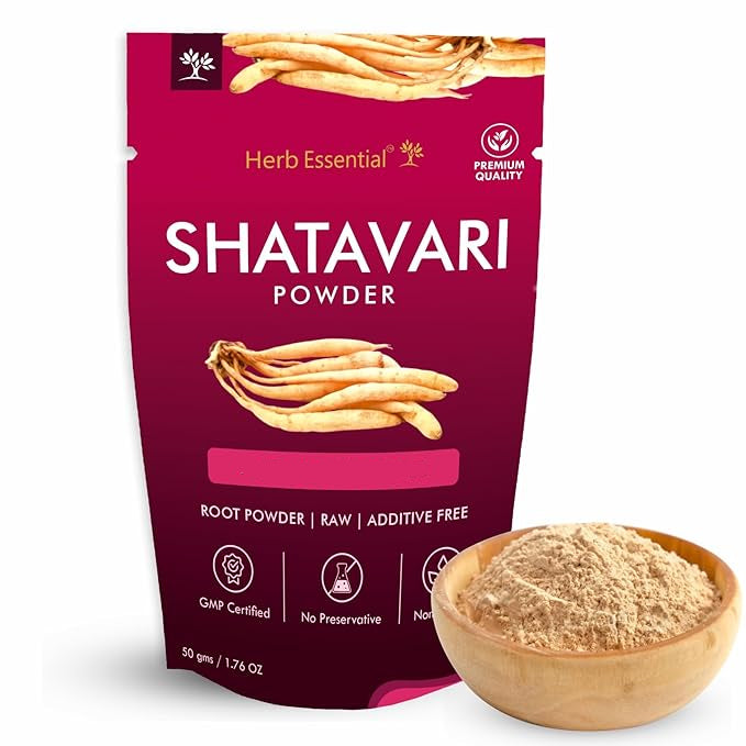 Herb Essential Shatavari Powder - 50 Gms