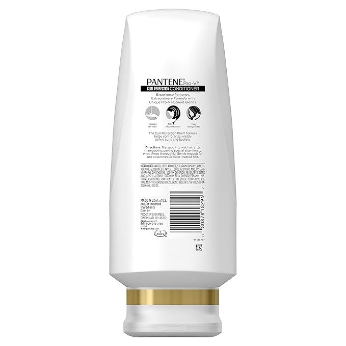 Pantene Pro-v Curl Perfection Conditioner for Curly Hair - 525 ml