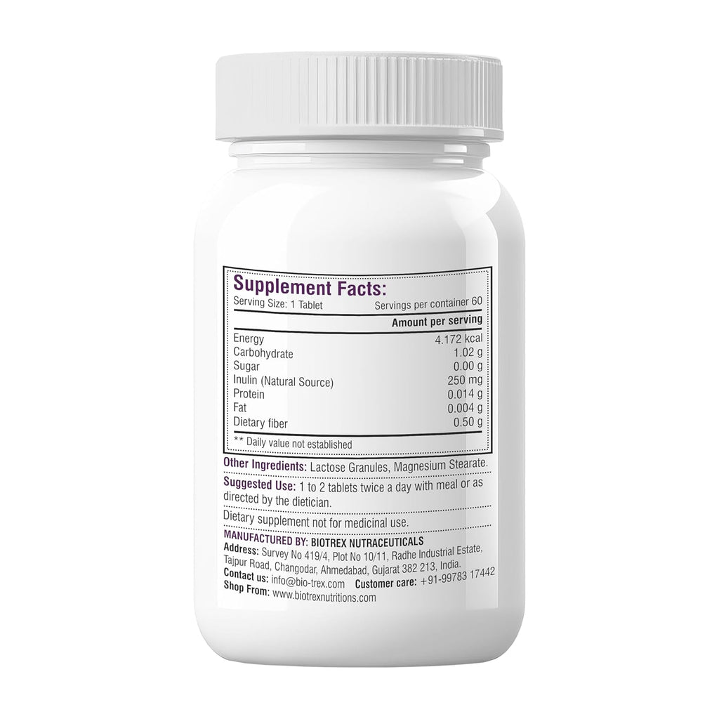 Biotrex Nutraceuticals Fiber - 60 Tablets