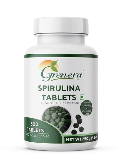 Grenera Spirulina Superfood Tablets