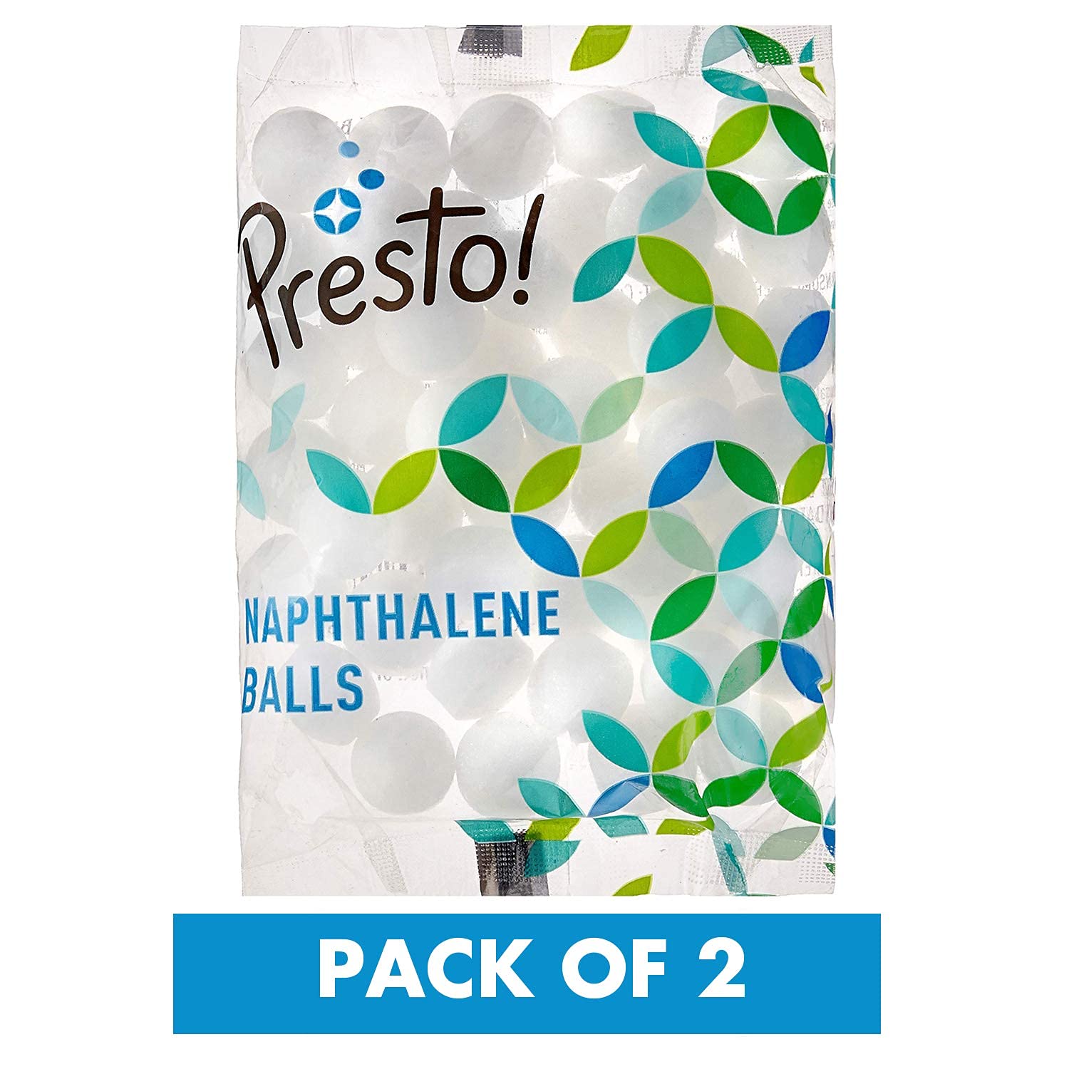 Presto! Naphthalene Balls | 400 Grams | 200 Gms X 2 Packs | Insect Repellant | Ideal For Cupboards, Bookshelves And Toilets