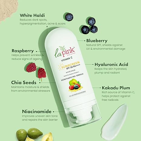 La Pink Vitamin C Sunscreen - 50 gms