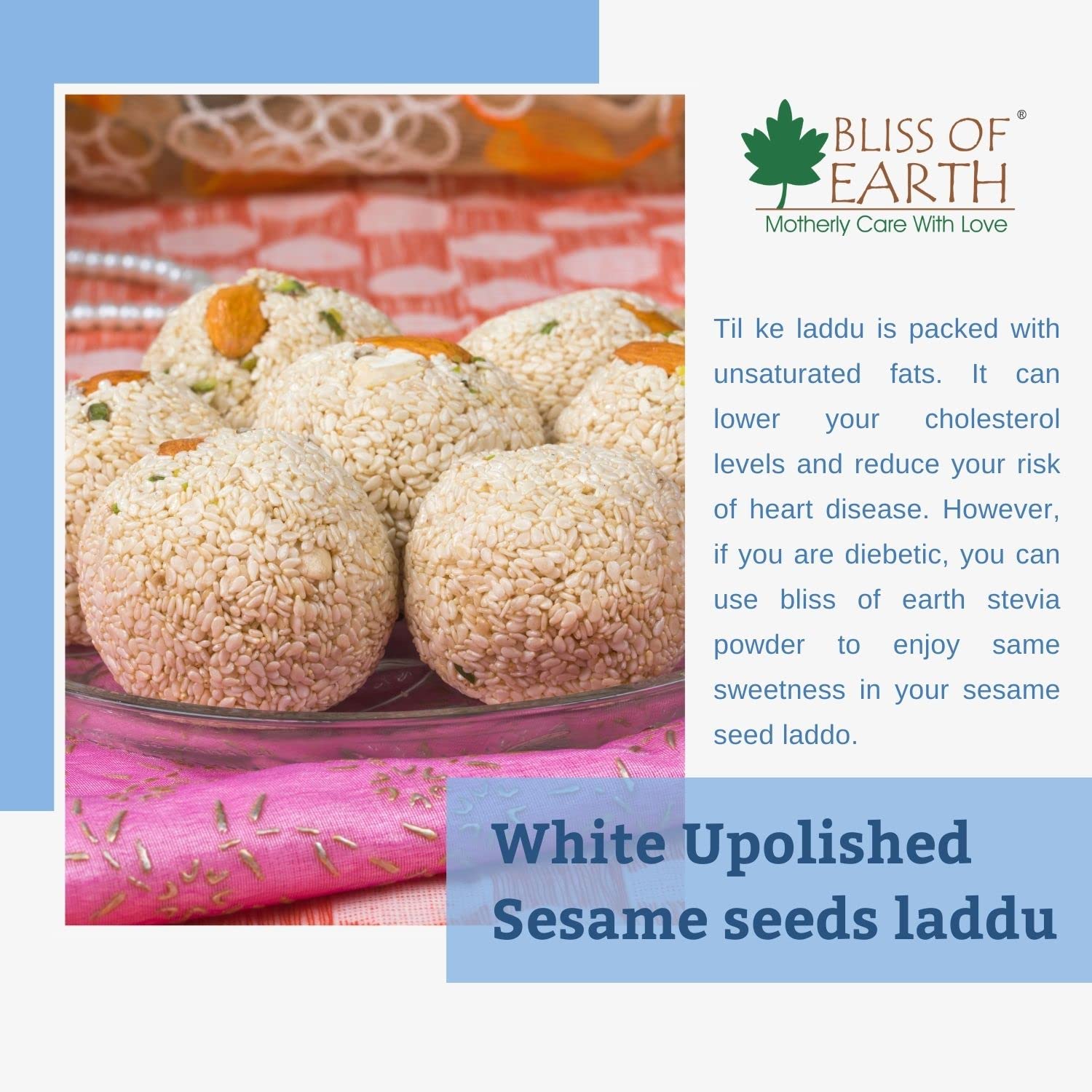 Bliss of Earth Organic Unpolished White Sesame Seeds 600 gm For Eating, Raw Til Seeds