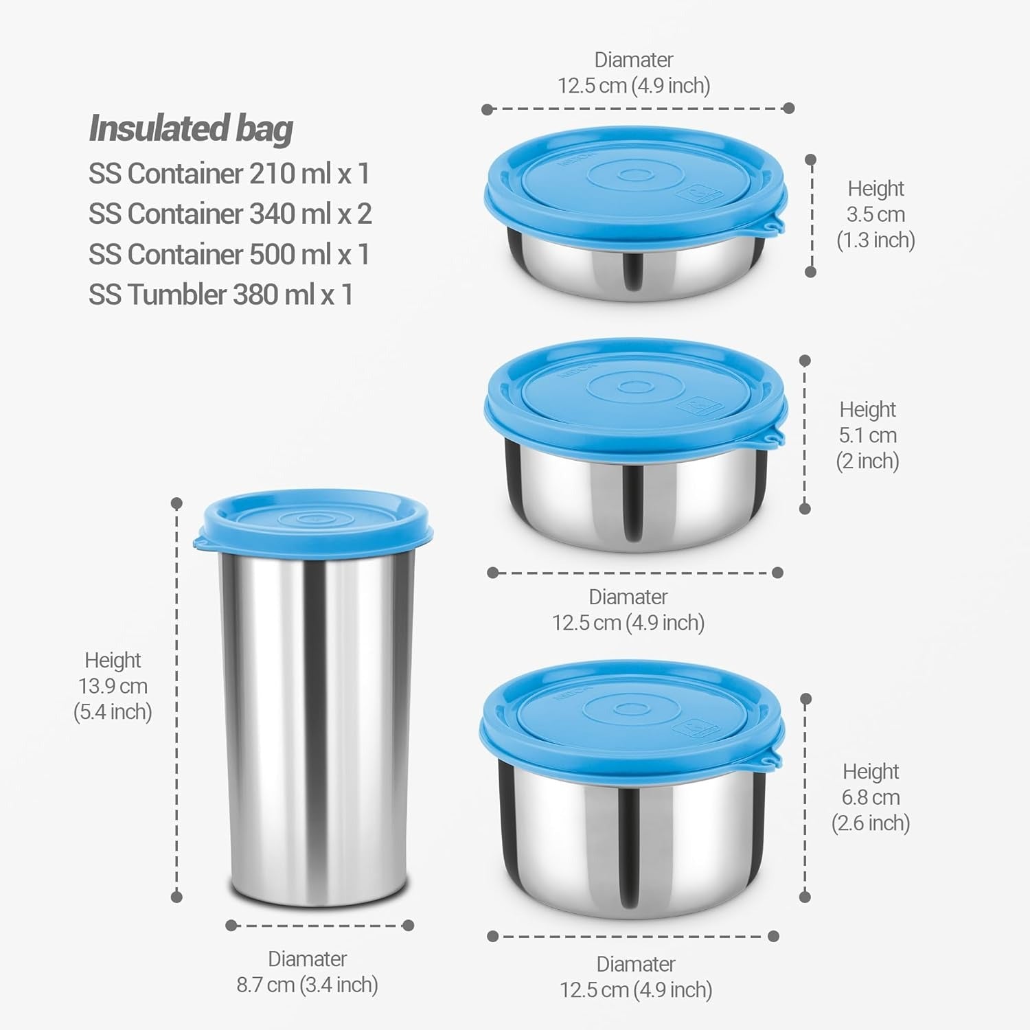 Milton Delicious Combo Insulated Lunch Box