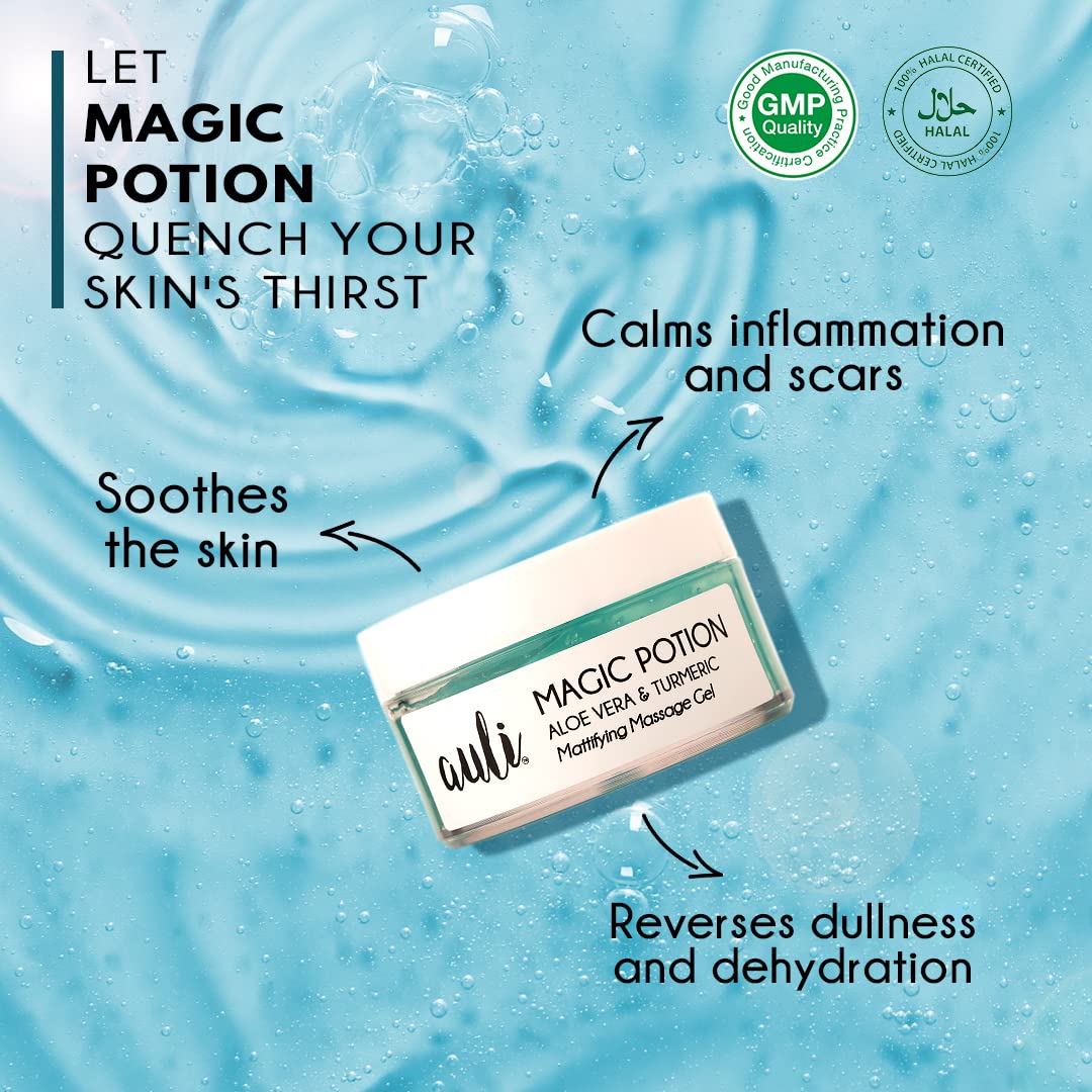 Auli Lifestyle Magic Potion Aloe Vera and Turmeric Gel - 60 gms