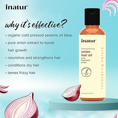 Inatur Onion Hair Oil - 100 ml