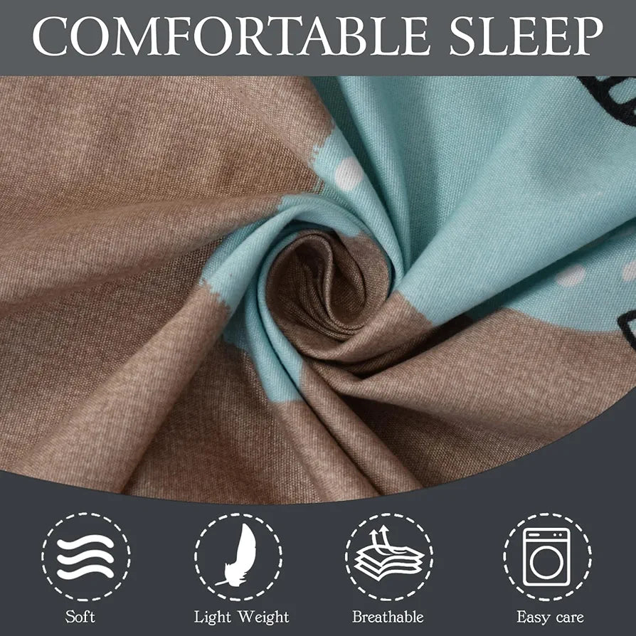 Fresh From Loom Bedsheet for Kids with 2 Pillow Cover Soft Skin Friendly Anti Fade 144 TC Rosy