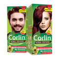 Corlin Herbal Permanent Hair Color Cream Burgundy C3.16 - 100 gms (Pack of 2)