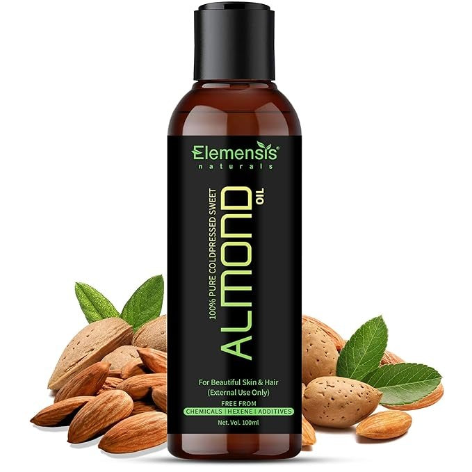 Elemensis Naturals Pure Cold Pressed Almond Oil - 100 ml