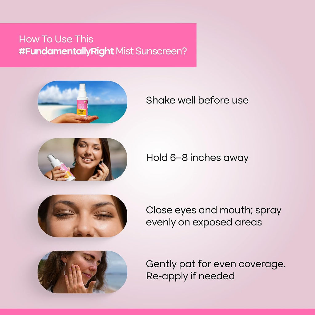 NEOLAYR Lite Invisible Mist Sunscreen SPF 50 | Weightless Spray with Vitamin C & E | Broad Spectrum UVA/UVB Protection | Hydrating & Refreshing