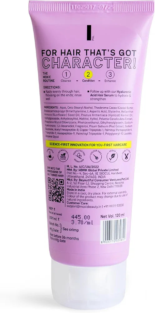 Moxie Beauty Hyaluronic Acid Repair Conditioner - 120 ml