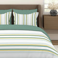 Layers Durathread Bedsheet Set for All Seasons Lightweight Moisture Absorbent 225 CVC King Size Multicolor1
