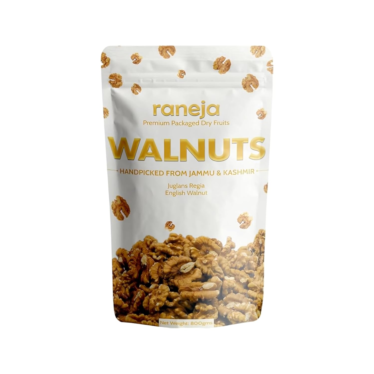 Raneja 100% Large Size Kashmiri Walnut Kernels 250g | Premium Walnuts/Akhrot Without Shell, Dry Fruits, Rich in Proteins & Antioxidants, With omega-3 fatty acids