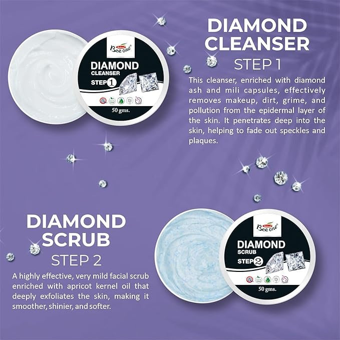 Beeone Marino Diamond Facial Kit - 312 gms
